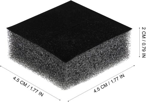 Baluue Jewelry Box Organizer Inserts Soft Black Sponge Lining Pads for Rings and Earrings 1.69X1.69X0.78 Inch Compact Foam Insert for Jewelry Display and Storage in Saudi Arabia
