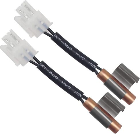 Sikawai W10383615 Refrigerator Thermistor with Clip Fit for Whirlpool Refrigerator Replaces WPW10383615VP 2118226 AP6020675 PS11753994 in Saudi Arabia