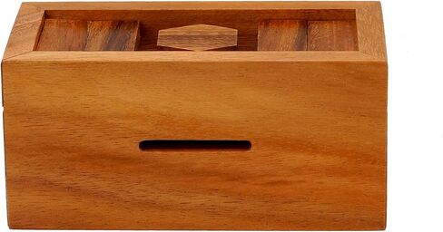 BSIRI Canopic Chest Challenging Brain Teaser Wooden Mind Puzzles and Use as Money Stash Jewelry 3D Puzzle Lock Box Gift Card Money Puzzle for Cash Gift in Saudi Arabia