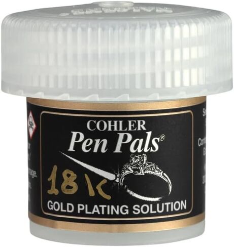 محلول طلاء القلم بالذهب عيار 18 قيراط من كوهلر، 1 أونصة. بواسطة صناعات كرون in Kuwait