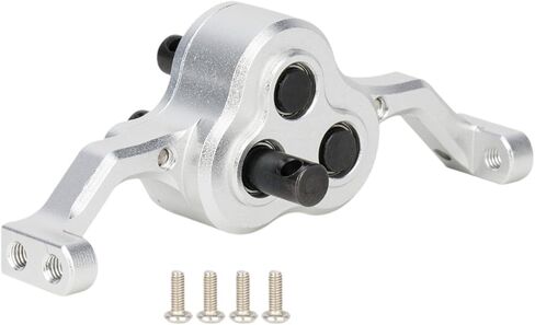 1/10 RC Transfer Case Replaces Installation Adjustable Carrier Bearing Transmission Gearbox for Car Modification, Black in Saudi Arabia