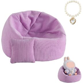 مقعد سيارة لطيف للدمية من أجل Lububu، مقعد سيارة ممتاز للدمى مقاس 4-7 بوصات، بما في ذلك مشبك فتحة التهوية، وحامل سطح المكتب، وحزام قابل للتعديل، وتصميم صديق لتدفق الهواء (وردي) in Kuwait