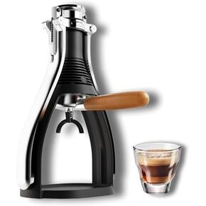 Portable Manual Espresso Maker, Hand-Press Design for High Extraction, No Electricity Needed, Ideal for Travel, Camping, and Home Brewing in Kuwait