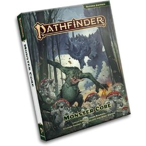Pathfinder Monster Core Pocket Edition - كتاب قواعد RPG للطاولة | غطاء ناعم 6.7 بوصة × 8.4 بوصة | أكثر من 400 مخلوق | الطبعة الثانية ريمستر | الأعمار 16+ | 376 صفحة in Kuwait