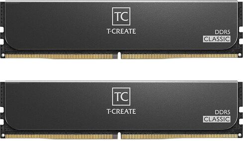 TEAMGROUP T-Create Expert CL30 Overclocking 10L DDR5 32GB Kit (2 x 16GB) 6000MHz (PC5-48000) Intel XMP 3.0 & AMD EXPO Compatible Desktop Memory Module Ram Black - CTCED532G6000HC30DC01 in Kuwait