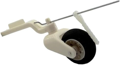 RC Airplane Tail Wheel Bracket Assembly 25mm Wheel Tail Landing Gear Replace for Fixed Wing Airplane Helicopter DIY Molde Aircraft Parts (Style 1) in Kuwait