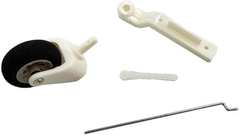 RC Airplane Tail Wheel Bracket Assembly 25mm Wheel Tail Landing Gear Replace for Fixed Wing Airplane Helicopter DIY Molde Aircraft Parts (Style 1) in Kuwait