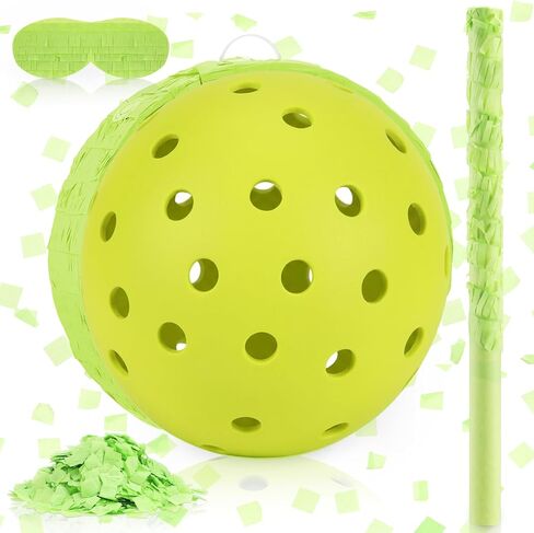Lewtemi Dinkball Piñata with Blindfold Stick and Confetti for Piñata Games Decorations Sports Birthday Theme Party Favors in Saudi Arabia