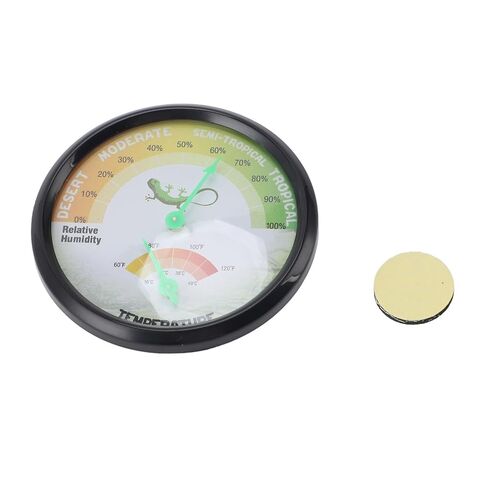 Generic Thermometer, Pet Rearing Box Reptile Temperature Thermometer Humidity Hygrometer HighAccuracy VivariumTank Supplies,for Reptile Vivarium Tortoise Incubator in Saudi Arabia