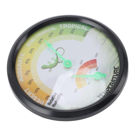 Generic Thermometer, Pet Rearing Box Reptile Temperature Thermometer Humidity Hygrometer HighAccuracy VivariumTank Supplies,for Reptile Vivarium Tortoise Incubator in Saudi Arabia
