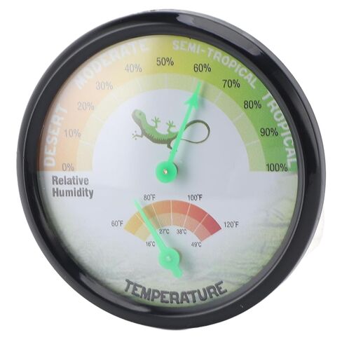 Generic Thermometer, Pet Rearing Box Reptile Temperature Thermometer Humidity Hygrometer HighAccuracy VivariumTank Supplies,for Reptile Vivarium Tortoise Incubator in Saudi Arabia