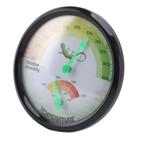 Generic Thermometer, Pet Rearing Box Reptile Temperature Thermometer Humidity Hygrometer HighAccuracy VivariumTank Supplies,for Reptile Vivarium Tortoise Incubator in Saudi Arabia