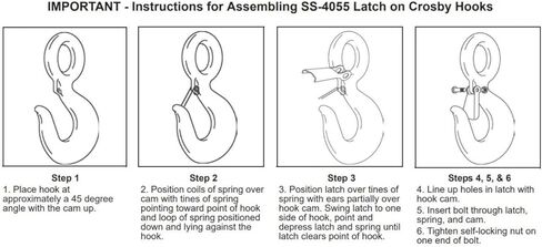 Latch Kit, SS, 9/16 in., 11/64 in. in Saudi Arabia