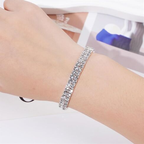 1 Yard 2 Rows 4MM Rhinestone Close Chain Trim Bling Faux Crystal Chain for DIY Jewelry Sewing Crafts in Saudi Arabia