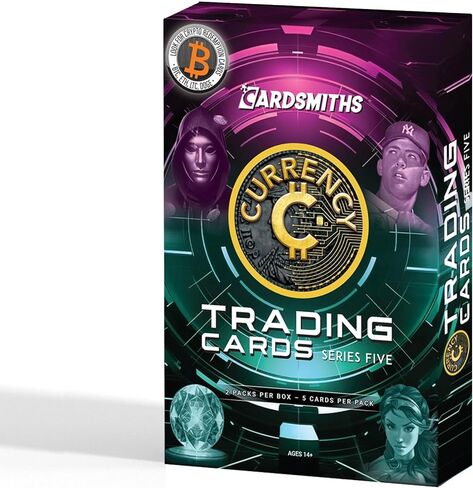 Currency Series 5 Trading Cards Collector Box | 2 Packs in Saudi Arabia