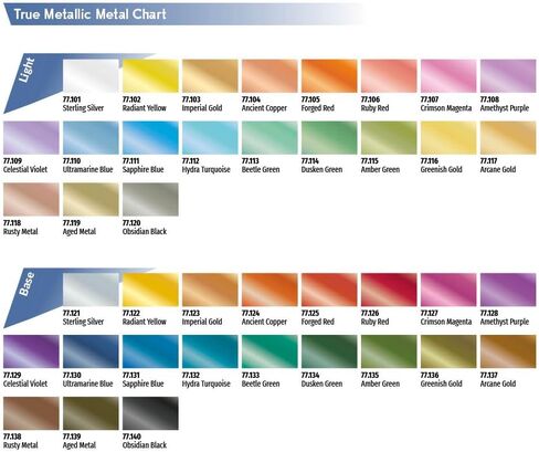 Vallejo - Hydra Turquoise Base | True Metallic Metal TMM | Acrylic Colors for Painting Metal Effects on Fantasy, Historical, and Wargaming Miniatures | 18 ml (0.6 fl.oz.) in Saudi Arabia