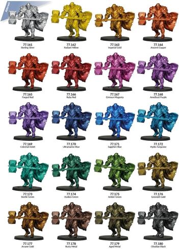 Vallejo - Hydra Turquoise Base | True Metallic Metal TMM | Acrylic Colors for Painting Metal Effects on Fantasy, Historical, and Wargaming Miniatures | 18 ml (0.6 fl.oz.) in Saudi Arabia