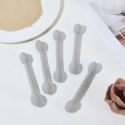مجموعة أدوات نسيج الطين من AHANDMAKER 5 قطع، 5 بكرات نمط النمذجة مزدوجة الرأس وعصي الملمس وأدوات النحت التفصيلية لطين الطلاء، والحرف اليدوية للنحت الطيني in Saudi Arabia