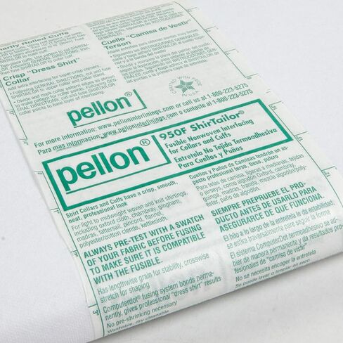 Pellon 950F ShirTailor Interface 20in x 10 Yard Bolt أبيض in Kuwait