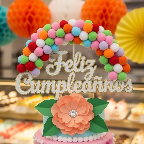 100PCS Small Craft Pom Poms for Crafts, 1.2 Inch Assorted Colored Cotton Balls for Hobby Supplies DIY Craft Making Decorations in Kuwait