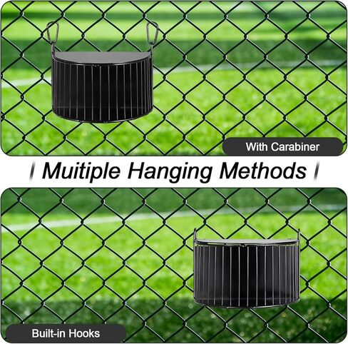 Upgraded Hay Rack for Rabbits, Bunny Feeder for Guinea Pigs Chinchillas, Black, Hanging Hay Feeder with Lid, Bunny Feeding Holder, Metal, Semicircular, Chinchilla Cage Accessories in Saudi Arabia