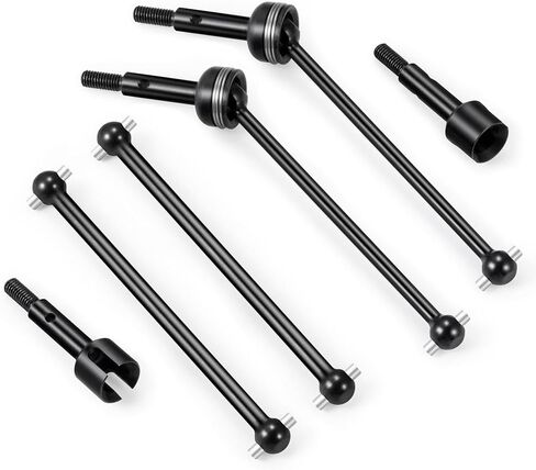 MORLORDY 4Pcs Steel CVD Driveshafts Front & Rear Axle Shafts for 1/14 WL 144001 V2 4WD High Speed RC Cars Upgrade Parts in Saudi Arabia