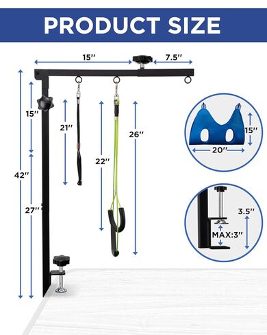 ذراع العناية بالكلاب قابل للتمديد مع أرجوحة، ارتفاع قابل للتعديل 27 بوصة - 42 بوصة، عرض قابل للتعديل 20 بوصة - 23 بوصة، ذراع طاولة للعناية بالكلاب مع مشبك وحامل مانع للجلوس، شديد التحمل للكلاب الصغيرة والمتوسطة in Kuwait