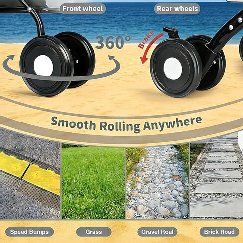 عربة كلب قابلة للطي 3 في 1، 4 عجلات للكلاب الصغيرة/المتوسطة، عربة أطفال للقطط مع حامل سفر قابل للإزالة للحيوانات الأليفة الصغيرة/المتوسطة/الكبيرة، وسادة مقاومة للماء، مقعد سيارة، مظلة للشمس (أخضر) in Kuwait