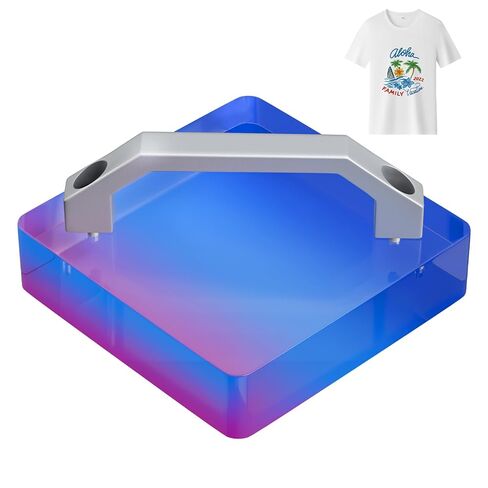 كتلة تبريد HTV للضغط الحراري، مبرد الضغط الحراري بمقبض، كتلة تبريد سريعة لنقل DTF، ملحقات تبريد للفينيل التسامي، فيلم DTF، ورق نقل الحرارة in Kuwait