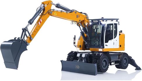 TOUCAN RC HOBBY US في المخزون 1/14 RC حفارة بعجلات هيدروليكية LR914 8 طرق صمام RTR معدني للتحكم عن بعد 4 * 4 نموذج حفار قفل المحور Flysky PL18EV Lite للبالغين in Saudi Arabia