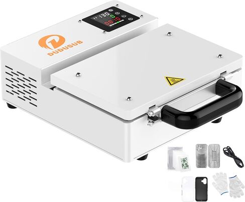 Phone Case Heat Press Machine for iPhone,3D Sublimation Vacuum Heat Press Machine for Sublimation Blanks Phone Cases, Airpods,Headphone,DIY Customize Phone Case Printer Machine (White) in Saudi Arabia