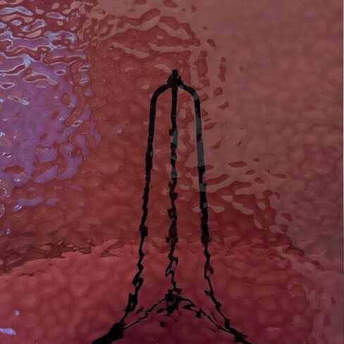 Wissmach Stained Glass Sheet: Dark Purple English Muffle | Curated by BiNARi Glass Studio in Saudi Arabia