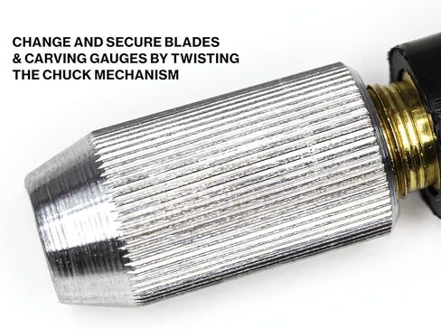 سكين نحت دقيق من Excel Blades K7 - سكين للحرف اليدوية والهوايات مع مقبض آمن وشفرة #101 للخشب والورق والبلاستيك ولوحة الرغوة والفينيل - أداة قطع ممتازة للفنانين - صنع في الولايات المتحدة الأمريكية in Saudi Arabia