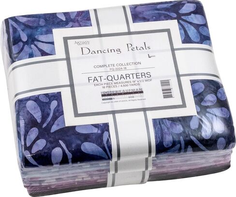 Lunn Studios Artisan Batiks Dancing Petals 18 Fat Quarters Robert Kaufman Fabrics FQ-2224-18 in Saudi Arabia