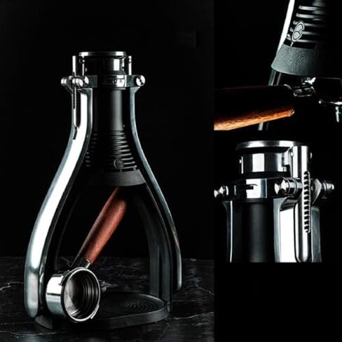 Manual Espresso Coffee Maker, Portable Hand-Press for High Extraction, No Electricity Needed, Ideal for Travel, Camping, Home, and Outdoor Use in Kuwait