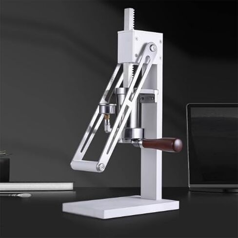 Manual Lever Espresso Maker, Espresso Press Machine, With Pressure Chamber, Piston, Powder Hammer, Bottomless Handle, For Home, Outdoor, Camping in Kuwait