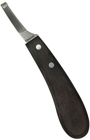 Diamond Farrier RH Right Hand NarrBlade Hoof Knife, Narrow, Plain in Saudi Arabia