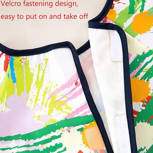 2PCS Kids Art Smock Apron - Long Sleeve Smocks for Kids - Artist Painting Apron in Saudi Arabia