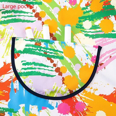 2PCS Kids Art Smock Apron - Long Sleeve Smocks for Kids - Artist Painting Apron in Saudi Arabia