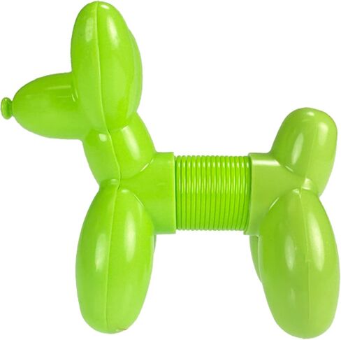 JA-RU Springy Dog Toy. Bloonie Pets for Kids (4 Springy Dogs) Stretch and Pose. Party Favor, Classroom Prize, Goodie Bag, Treasure Box. Assorted Colors: Blue, Pink, Green, Orange 4324-4 in Saudi Arabia