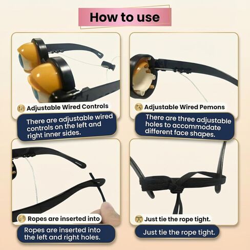 Pull The String, Blink Your Eyes, Crazy Glasses in Saudi Arabia
