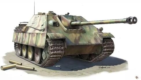 نموذج 35002 1/35 مقياس ألمانيا Jagdpanther G2 (Sd.Kfz.173) مجموعة مدمرة الخزان البلاستيك أطقم منمذجة in Kuwait