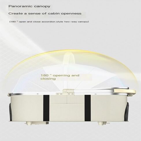 Pet Strollers Luxury Pet Stroller Portable Detachable Folding Medium and Large Multiple Pet Stroller Outdoor Pet Stroller Pet Stroller Medium(G) in Saudi Arabia