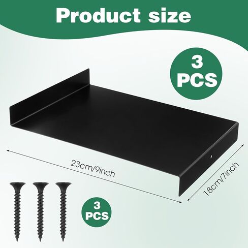 3 Pcs Bench Hook and Inking Plate, Metal Linocut Carving Tools Printmaking for Linoleum Block Wood Printing, 9 x 7 Inch, Black in Saudi Arabia