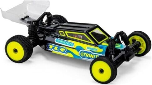 J Concepts 0675 S2 - هيكل Losi Micro B الشفاف مع جناح in Kuwait