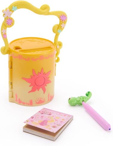 Disney Store Official Tangled Light-Up Lantern & Stationery Set - Includes Cute Notebook & Pen- Featuring Rapunzel, Flynn, & Pascal - Diary Fit for a Princess - Journal Notebook - Toys for Kids in Saudi Arabia