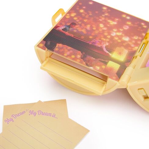 Disney Store Official Tangled Light-Up Lantern & Stationery Set - Includes Cute Notebook & Pen- Featuring Rapunzel, Flynn, & Pascal - Diary Fit for a Princess - Journal Notebook - Toys for Kids in Saudi Arabia
