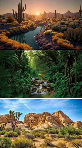 3 Pack Terrarium Background 30x18 inches Fabric Terrarium Reptile Background Stream Gobi Cactus Green Leaves Jungle Forest Desert Fern Terrarium Background in Saudi Arabia