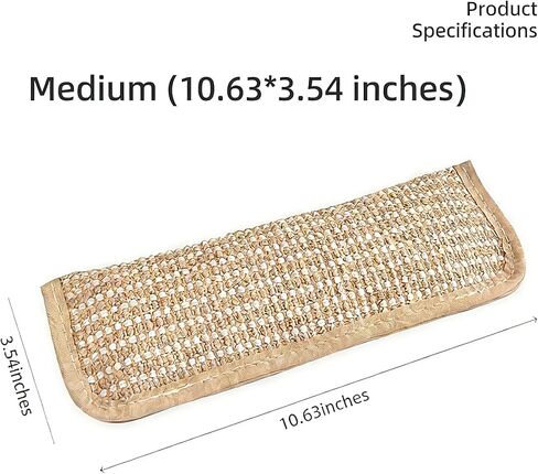 لعبة وسادة السيزال النعناع البري، 2 حزمة من ألعاب النعناع البري الطبيعية التفاعلية للخدش الداخلي والمضغ والتسنين، ممتعة للقطط الصغيرة والقطط البالغة وتخفيف القلق in Kuwait