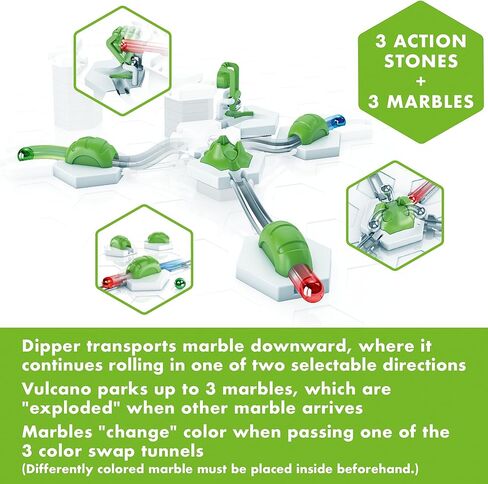 Ravensburger GraviTrax Extension Triplex 24857 - Ideal Accessory for The GraviTrax Marble Run System. Can be Combined with All Starter-Sets, Extensions and Elements, Construction Toy from 8 Years in Saudi Arabia